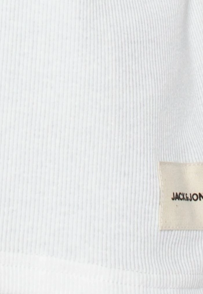 Jack & Jones JACHENLEYRIB - Pyjama Top - White 3 Jack & Jones JACHENLEYRIB - Pyjama Top - White - Image 3