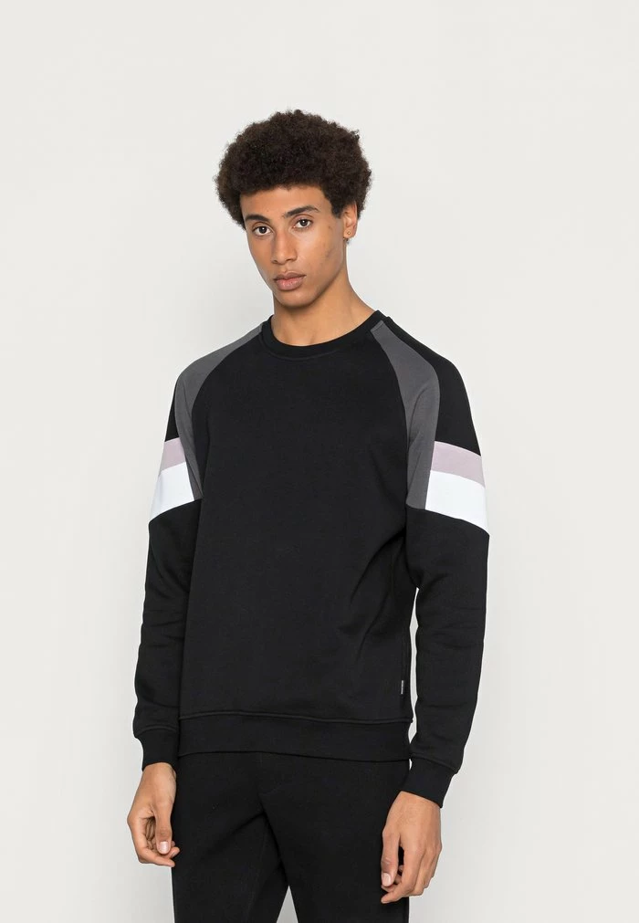 Jack & Jones JCOJAKOB CREW NECK - Sweatshirt - Black 1 Jack & Jones JCOJAKOB CREW NECK - Sweatshirt - Black