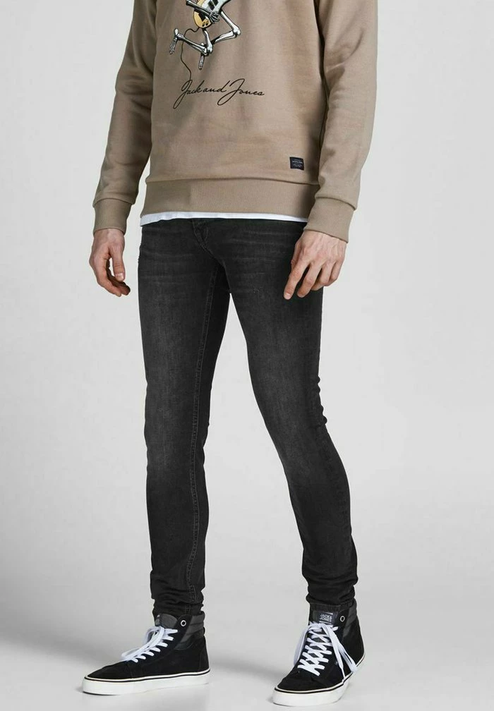 Jack & Jones JJILIAM JJORIGINAL JOS 735 50SPS - Jeans Skinny Fit - Black Denim 1 Jack & Jones JJILIAM JJORIGINAL JOS 735 50SPS - Jeans Skinny Fit - Black Denim