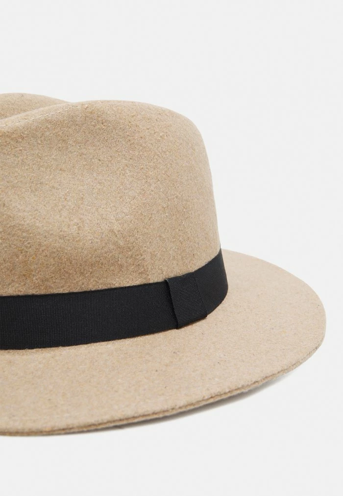 Jack & Jones JACMEDO FEDORA HAT - Hat - Camel/tan 4 Jack & Jones JACMEDO FEDORA HAT - Hat - Camel/tan - Image 4