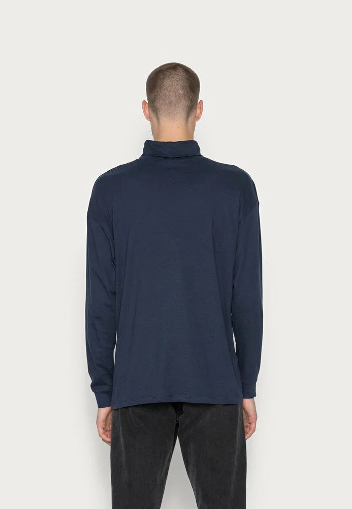 Jack & Jones JORBRINK ROLL NECK - Long Sleeved Top - Navy Blazer 3 Jack & Jones JORBRINK ROLL NECK - Long Sleeved Top - Navy Blazer - Image 3