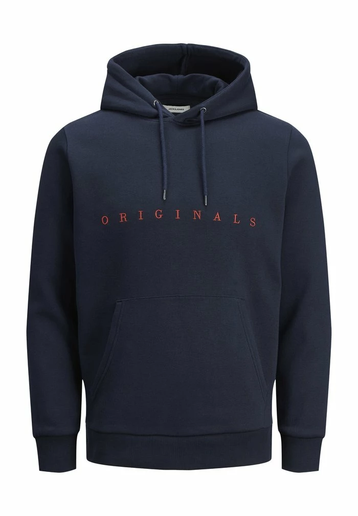 Jack & Jones Hoodie - Navy Blazer 1 Jack & Jones Hoodie - Navy Blazer