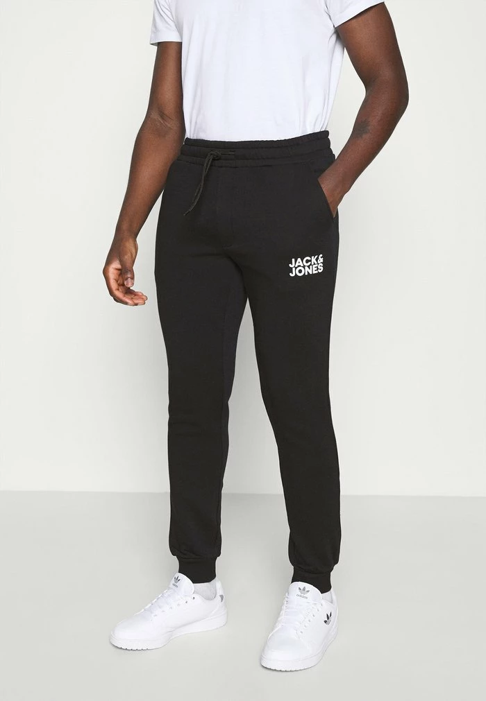 Jack & Jones Tracksuit Bottoms - Black 3 Jack & Jones Tracksuit Bottoms - Black - Image 3