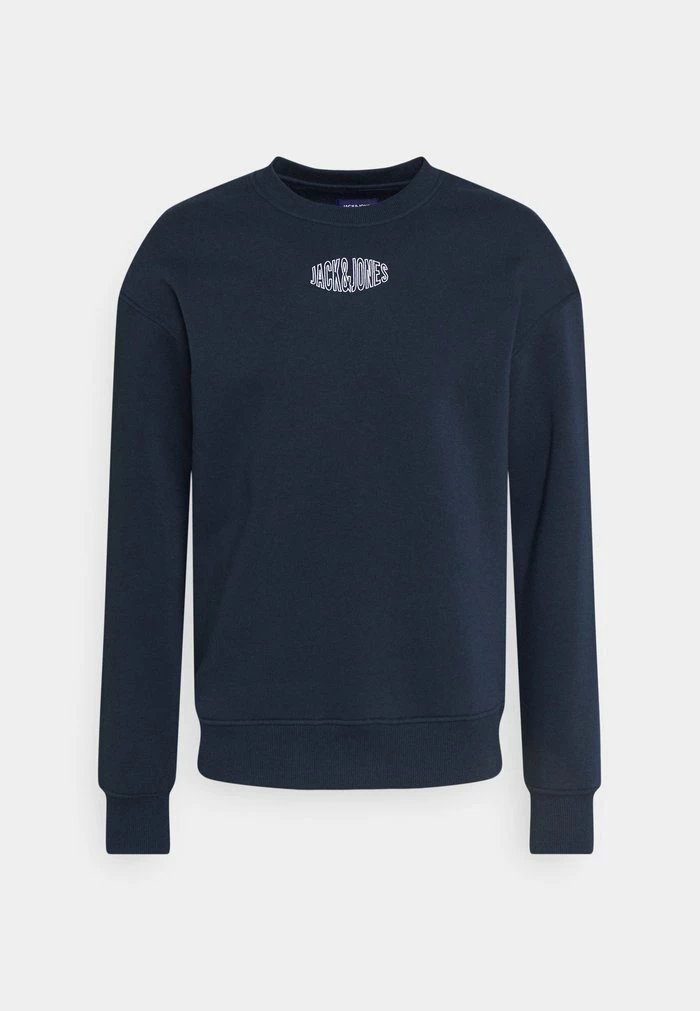 Jack & Jones JORWORLD CREW NECK - Sweatshirt - Navy Blazer 1 Jack & Jones JORWORLD CREW NECK - Sweatshirt - Navy Blazer