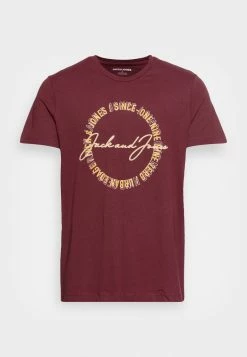 Jack & Jones JJMARLON TEE CREW NECK - Print T-shirt - Bordeaux -Jack & Jones Shop 1047223fb33a40558952f92b0104f800