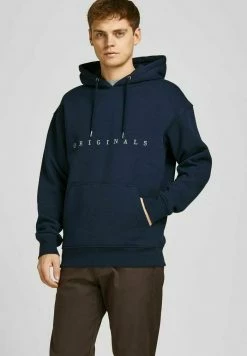 Jack & Jones JORCOPENHAGEN HOOD - Hoodie - Navy Blazer