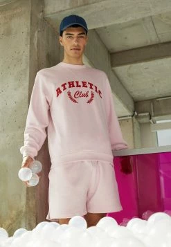 Jack & Jones JORCAPIO CREW NECK UNISEX - Sweatshirt - Pink A Boo