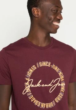 Jack & Jones JJMARLON TEE CREW NECK - Print T-shirt - Bordeaux -Jack & Jones Shop 1115bc6d92c14502b0201852188f8de7