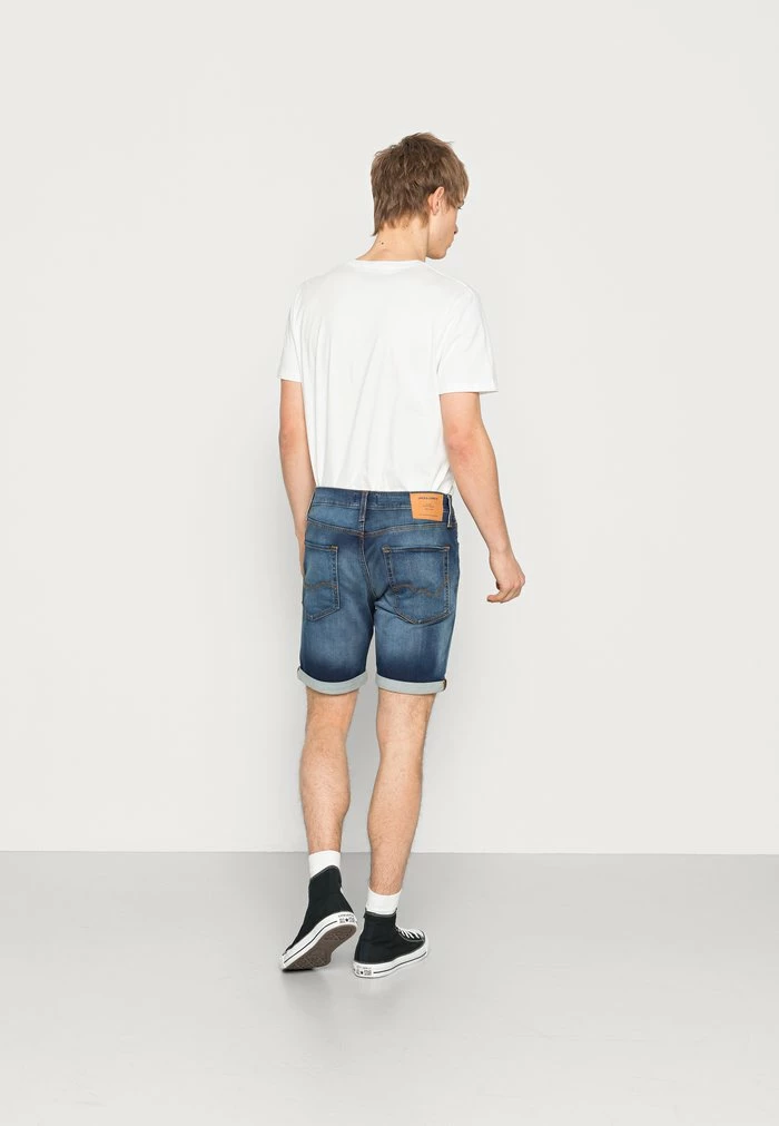 Jack & Jones JJIRICK JJICON - Denim Shorts - Blue Denim 3 Jack & Jones JJIRICK JJICON - Denim Shorts - Blue Denim - Image 3