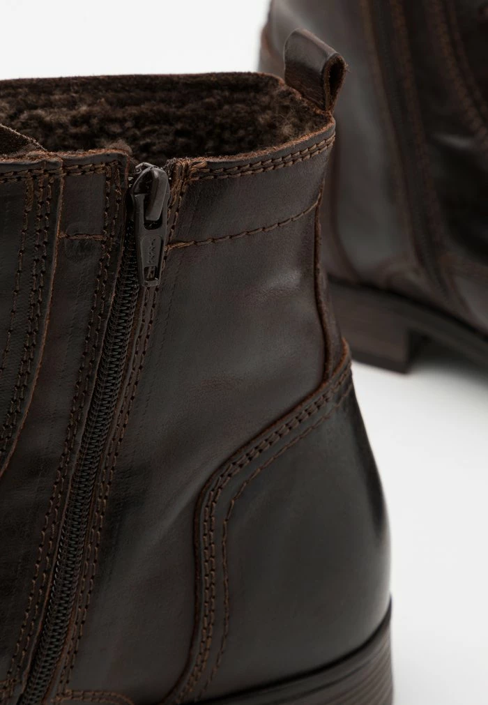 Jack & Jones JFWRUSSEL WARM - Lace-up Ankle Boots - Brown Stone 6 Jack & Jones JFWRUSSEL WARM - Lace-up Ankle Boots - Brown Stone - Image 6