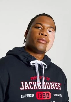 Jack & Jones JJSTAMP HOOD 2 PACK - Hoodie - Navy Blazer/black -Jack & Jones Shop 119b87589b4643b48d7c94b3a8024d59