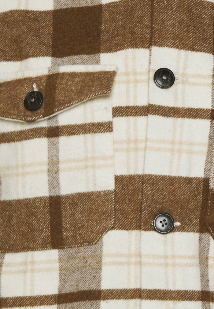 Jack & Jones JOROLLIE OVERSHIRT - Light Jacket - Seal Brown 5 Jack & Jones JOROLLIE OVERSHIRT - Light Jacket - Seal Brown - Image 5