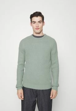 Jack & Jones JCODALTON CREW NECK - Jumper - Slate Gray