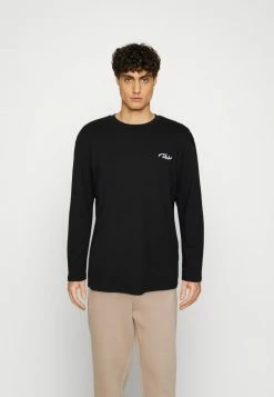 Jack & Jones JCOAIR TEE CREW NECK - Long Sleeved Top - Black