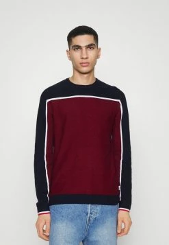 Jack & Jones JCOLOGAN CREW NECK - Jumper - Navy Blazer