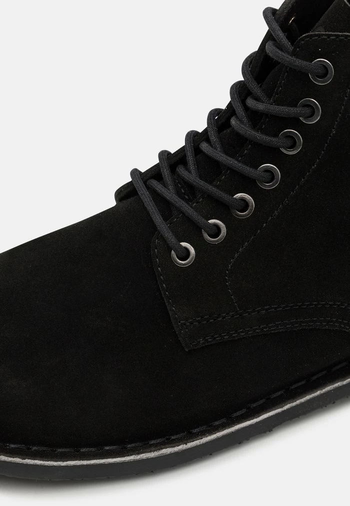 Jack & Jones JFWBRUCE BOOT - Lace-up Ankle Boots - Black 7 Jack & Jones JFWBRUCE BOOT - Lace-up Ankle Boots - Black - Image 7