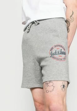 Jack & Jones JJIBRAT LOGO - Shorts - Light Grey Melange 9 Jack & Jones JJIBRAT LOGO - Shorts - Light Grey Melange -Jack & Jones Shop 1487a273f9c44e76b82a5cb9b5e3bd3b