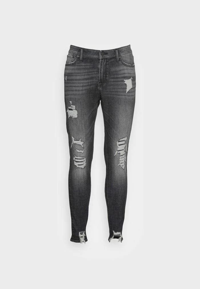 Jack & Jones JJIPETE JJORIGINAL - Slim Fit Jeans - Black Denim 4 Jack & Jones JJIPETE JJORIGINAL - Slim Fit Jeans - Black Denim - Image 4