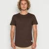 Jack & Jones JJENOA TEE CREW NECK - Basic T-shirt - Mulch