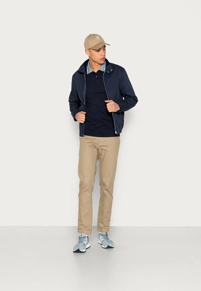 Jack & Jones JCOLOGAN - Polo Shirt - Navy Blazer 2 Jack & Jones JCOLOGAN - Polo Shirt - Navy Blazer - Image 2