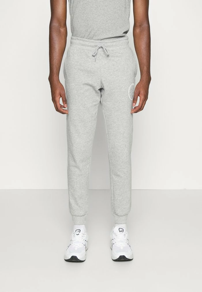 Jack & Jones JPSTGORDON JJSTAMP - Tracksuit Bottoms - Light Grey Melange 1 Jack & Jones JPSTGORDON JJSTAMP - Tracksuit Bottoms - Light Grey Melange