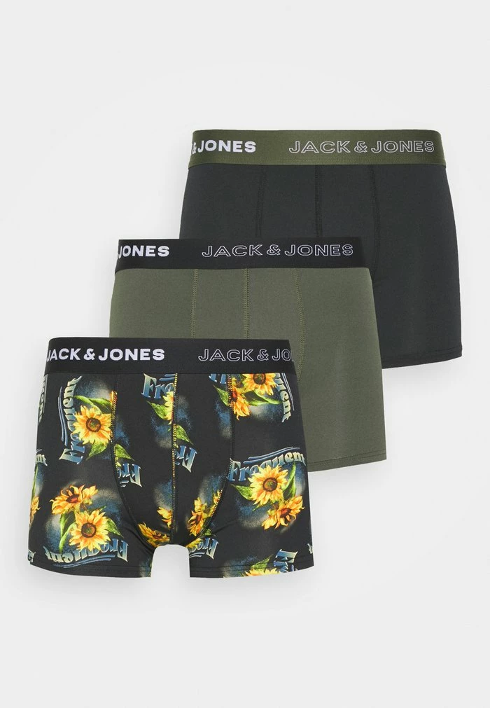 Jack & Jones JACFRESHLY TRUNKS 3 PACK - Pants - Black 1 Jack & Jones JACFRESHLY TRUNKS 3 PACK - Pants - Black