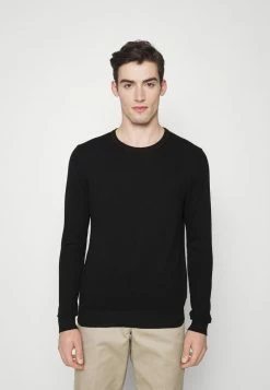 Jack & Jones JJEEMIL CREW NECK - Jumper - Black