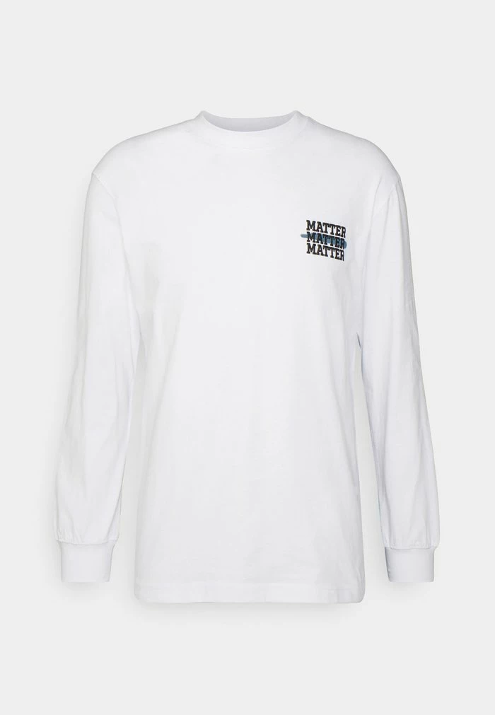 Jack & Jones JORCOLLEGE TEE - Long Sleeved Top - Bright White 4 Jack & Jones JORCOLLEGE TEE - Long Sleeved Top - Bright White - Image 4