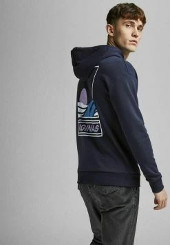 Jack & Jones Hoodie - Navy Blazer 11 Jack & Jones Hoodie - Navy Blazer -Jack & Jones Shop 164796d79e19417093adeace72022b4a
