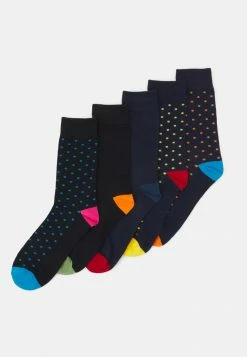 Jack & Jones JACCOLORFUL SOCK 5 PACK - Socks - Black
