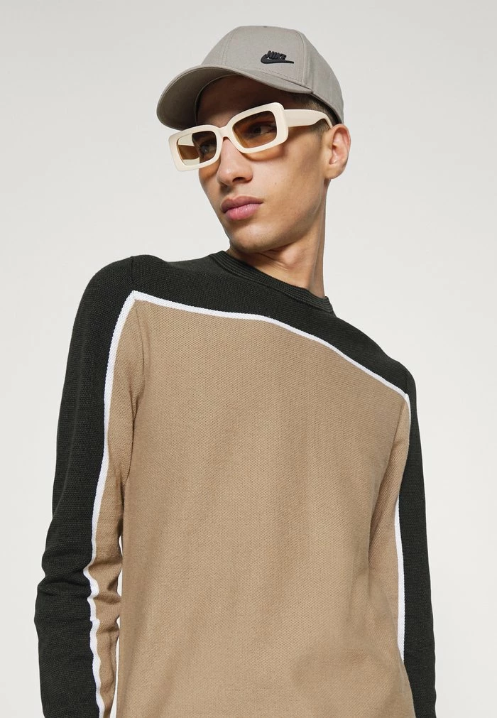 Jack & Jones JCOLOGAN CREW NECK - Jumper - Dune 4 Jack & Jones JCOLOGAN CREW NECK - Jumper - Dune - Image 4