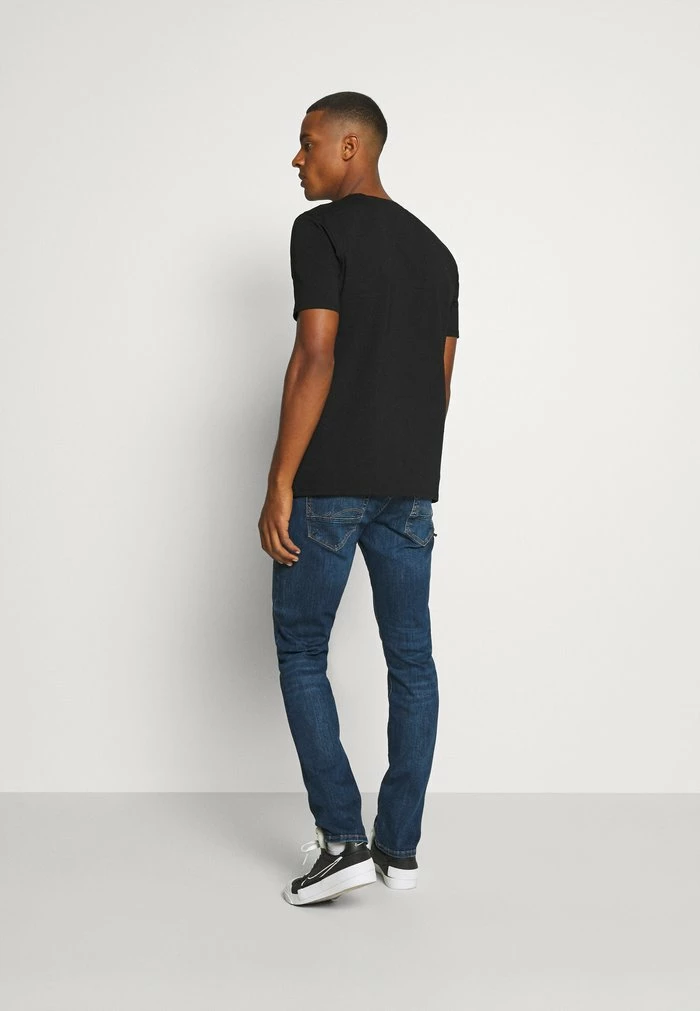 Jack & Jones JJIGLENN JJFOX AGI NOOS - Slim Fit Jeans - Blue Denim 3 Jack & Jones JJIGLENN JJFOX AGI NOOS - Slim Fit Jeans - Blue Denim - Image 3