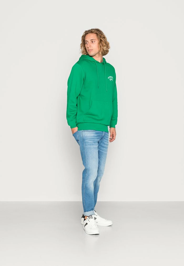 Jack & Jones JORTURBO HOOD UNISEX - Hoodie - Jolly Green 2 Jack & Jones JORTURBO HOOD UNISEX - Hoodie - Jolly Green - Image 2