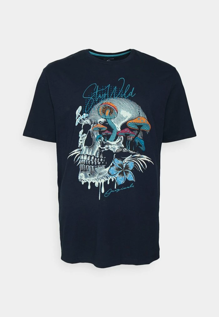 Jack & Jones JORBLANCA - Print T-shirt - Navy Blazer 1 Jack & Jones JORBLANCA - Print T-shirt - Navy Blazer