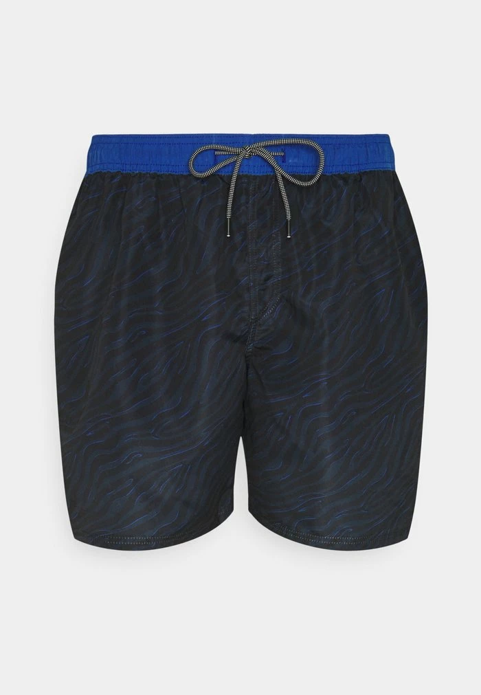 Jack & Jones JJIBALI JJSWIMSHORTS ANIMAL - Swimming Shorts - Black 1 Jack & Jones JJIBALI JJSWIMSHORTS ANIMAL - Swimming Shorts - Black