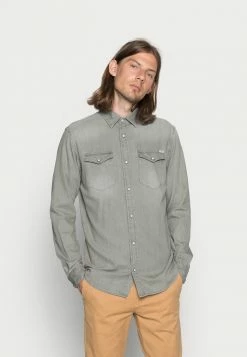 Jack & Jones JJESHERIDAN L/S NOOS - Shirt - Light Grey