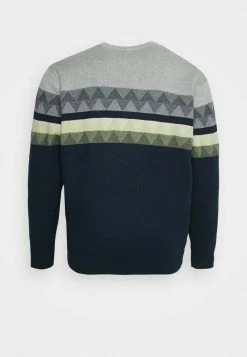Alternative view of Jack & Jones JORANDREW CREW NECK - Jumper - Light Grey Melange