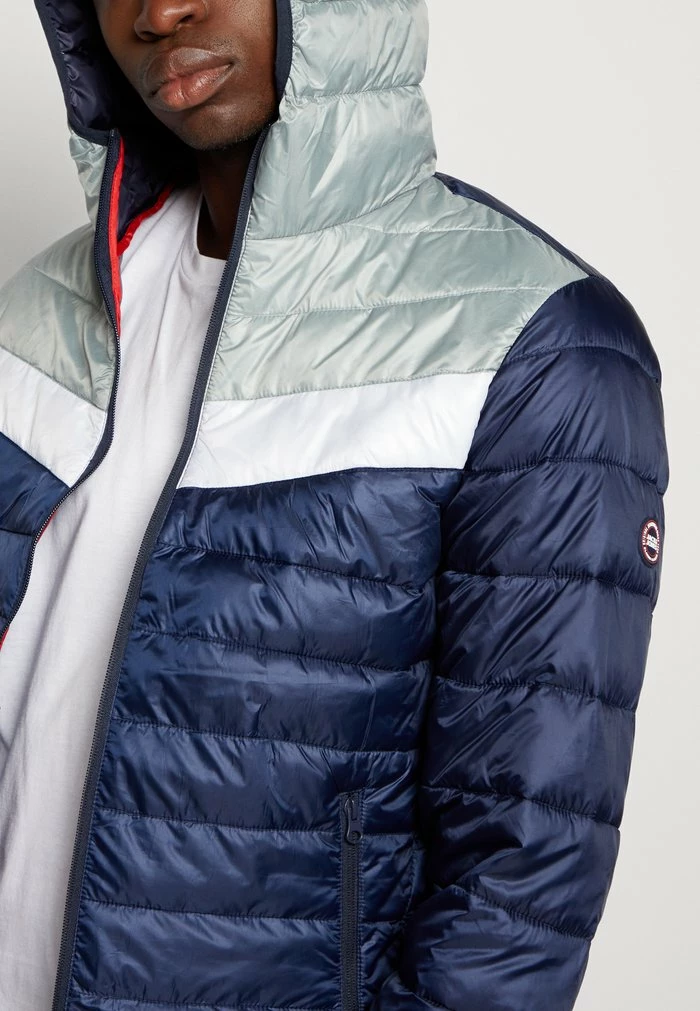 Jack & Jones JJMICK PUFFER HOOD - Light Jacket - Slate Gray 6 Jack & Jones JJMICK PUFFER HOOD - Light Jacket - Slate Gray - Image 6