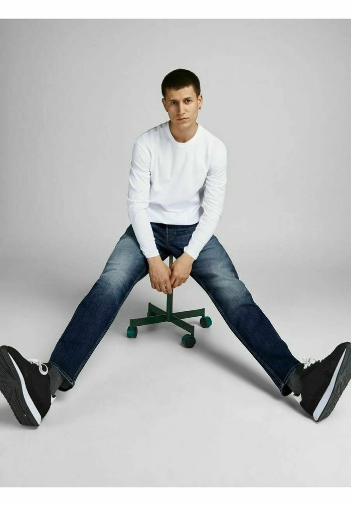 Jack & Jones JJIMIKE JJORIGINAL - Straight Leg Jeans - Blue Denim 4 Jack & Jones JJIMIKE JJORIGINAL - Straight Leg Jeans - Blue Denim - Image 4