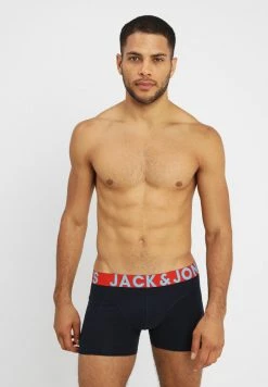 Jack & Jones JACCRAZY SOLID TRUNKS 3 PACK - Pants - Black/navy Blazer/black -Jack & Jones Shop 1950fd969bf14ac3be709a2acbc303f4