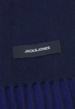 Jack & Jones JACBLOCK SCARF - Scarf - Clematis Blue -Jack & Jones Shop 19dcdb26fccb42678f54914048446f56