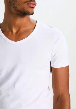 Jack & Jones BASIC V-NECK - Basic T-shirt - Opt White -Jack & Jones Shop 19fdb15b7e114c6fa2265fa2a32d6985