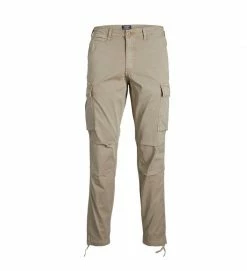 Jack & Jones JPSTACE JJTUCKER AMA NOOS - Cargo Trousers - Dune Detail Solid