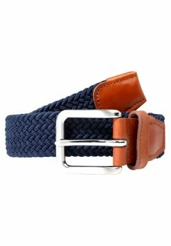 Jack & Jones JACSPRING BELT - Braided Belt - Navy -Jack & Jones Shop 1ba6f8670ebc4a65a9ca11591e814b5c
