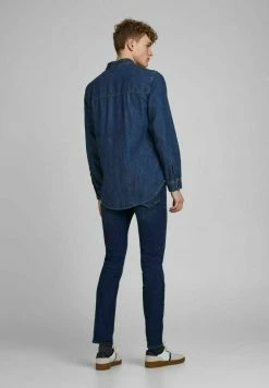 Jack & Jones SLIM FIT - Slim Fit Jeans - Blue Denim 10 Jack & Jones SLIM FIT - Slim Fit Jeans - Blue Denim -Jack & Jones Shop 1bd00fdd1e5348b19c4bde3d922b7edc
