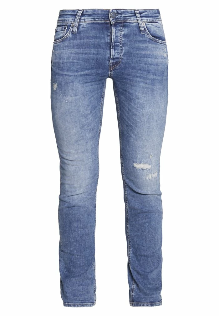 Jack & Jones JJIGLENN JJORG - Slim Fit Jeans - Blue Denim 5 Jack & Jones JJIGLENN JJORG - Slim Fit Jeans - Blue Denim - Image 5