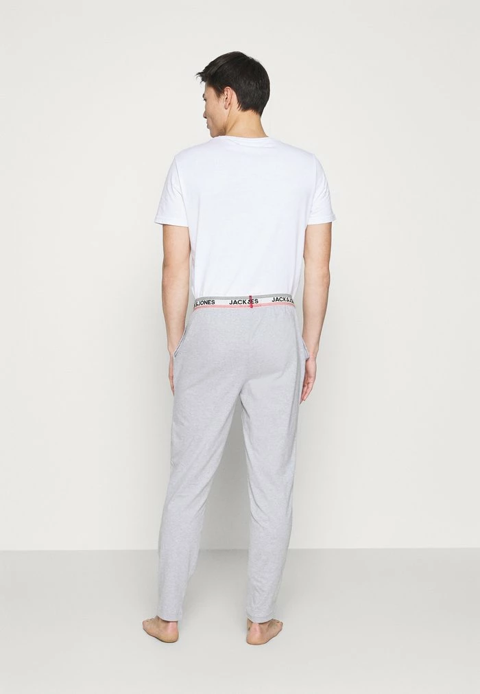 Jack & Jones JACJONES LOUNGE PANTS - Pyjama Bottoms - Light Grey Melange 3 Jack & Jones JACJONES LOUNGE PANTS - Pyjama Bottoms - Light Grey Melange - Image 3
