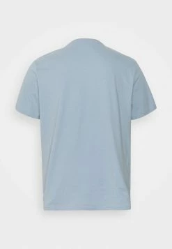 Alternative view of Jack & Jones JCOHOLE TEE CREW NECK - Print T-shirt - Dusty Blue