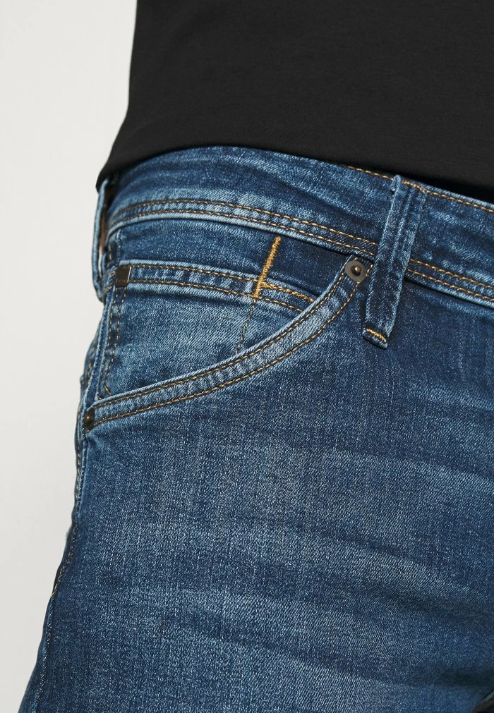 Jack & Jones JJIGLENN JJFOX AGI NOOS - Slim Fit Jeans - Blue Denim 4 Jack & Jones JJIGLENN JJFOX AGI NOOS - Slim Fit Jeans - Blue Denim - Image 4