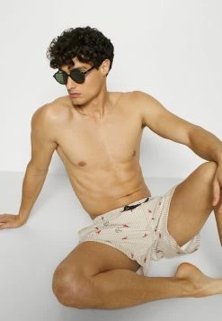 Jack & Jones JPSTCRETE JJSWIM DIAZ - Swimming Shorts - Weiß